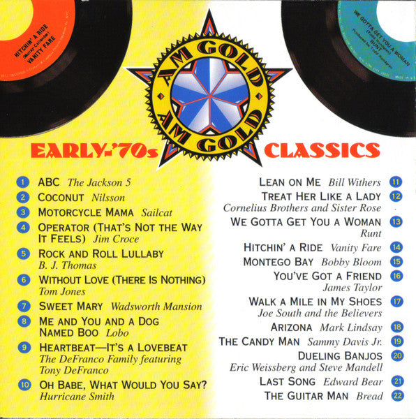AM Gold - Early-'70s Classics *CD* |   Retro Vinyl Club