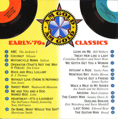 AM Gold - Early-'70s Classics *CD* |   Retro Vinyl Club