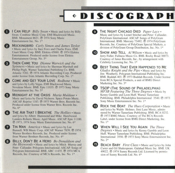 AM Gold 1974 *CD* |   Retro Vinyl Club