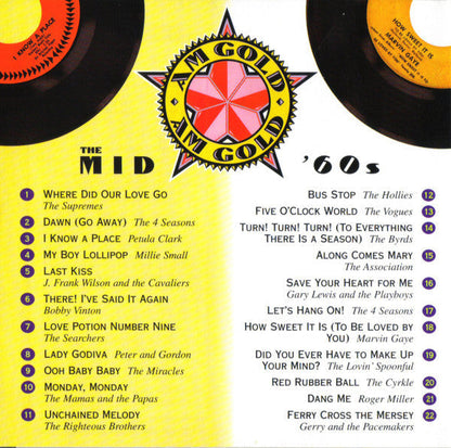 AM Gold - The Mid-'60s *CD* |   Retro Vinyl Club