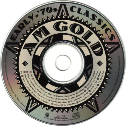 AM Gold - Early-'70s Classics *CD* |   Retro Vinyl Club