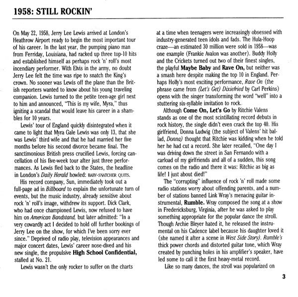 1958 Still Rockin' *CD* |   Retro Vinyl Club