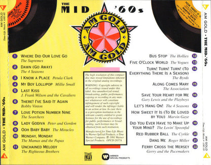 AM Gold - The Mid-'60s *CD* |   Retro Vinyl Club