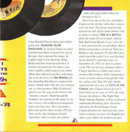 AM Gold - #1 Hits Of The '70s: '70-'74 *CD* |   Retro Vinyl Club