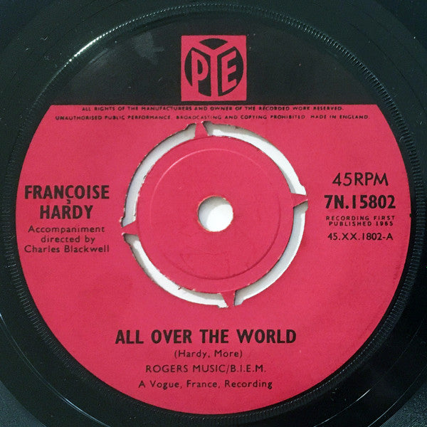 All Over The World | Near Mint (NM or M-) Fair (F) Retro Vinyl Club