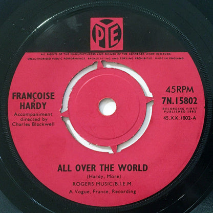 All Over The World | Near Mint (NM or M-) Fair (F) Retro Vinyl Club