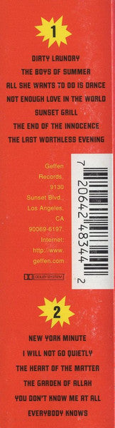 Actual Miles (Henley's Greatest Hits) *CASSETTE* | Near Mint (NM) Near Mint (NM) Retro Vinyl Club