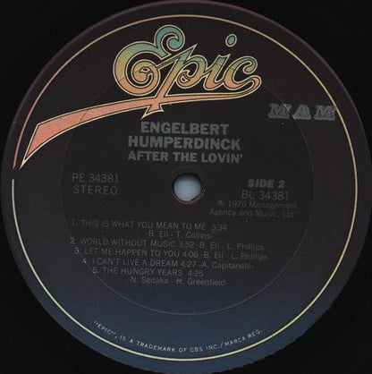 After The Lovin' | Near Mint (NM) Near Mint (NM) Retro Vinyl Club