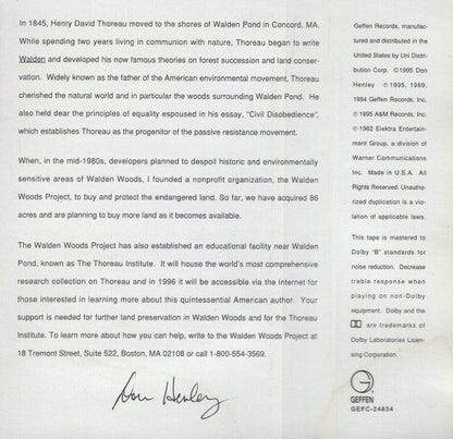 Actual Miles (Henley's Greatest Hits) *CASSETTE* | Near Mint (NM) Near Mint (NM) Retro Vinyl Club