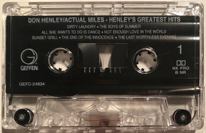 Actual Miles (Henley's Greatest Hits) *CASSETTE* | Near Mint (NM) Near Mint (NM) Retro Vinyl Club