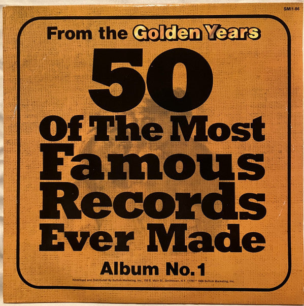 50 Of The Most Famous Records Ever Made Album No. 1 | Near Mint (NM) Near Mint (NM) Retro Vinyl Club