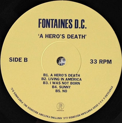 A Hero's Death |   Retro Vinyl Club