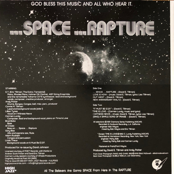 ...Space...Rapture |   Retro Vinyl Club