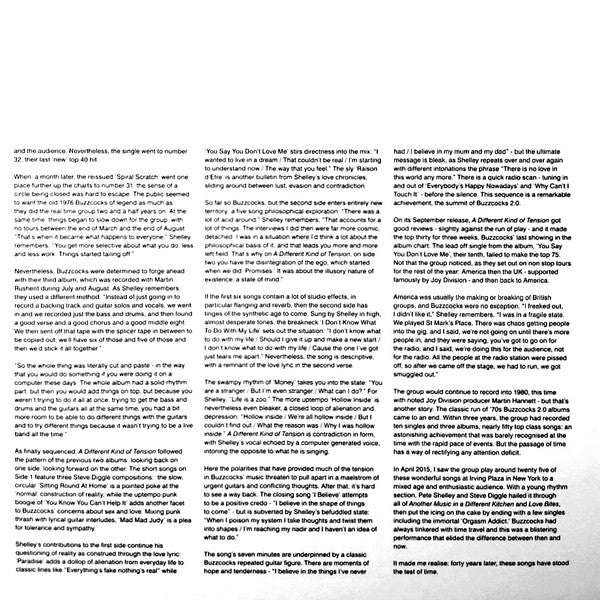 A Different Kind Of Tension |   Retro Vinyl Club