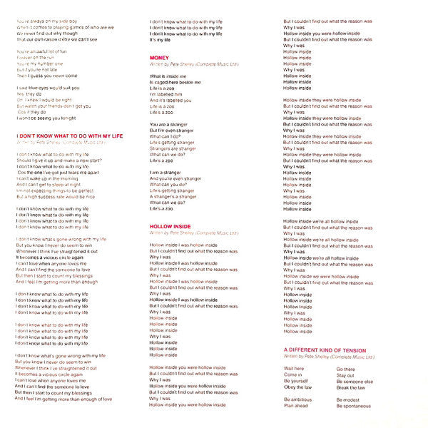 A Different Kind Of Tension |   Retro Vinyl Club