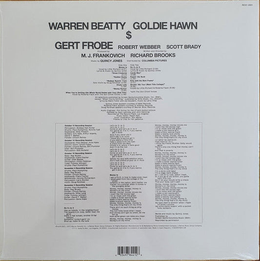 $ (Music From The Original Motion Picture Sound Track) |   Retro Vinyl Club