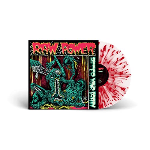After Your Brain (White W/ Red Splatter Vinyl) | Retro Vinyl Club