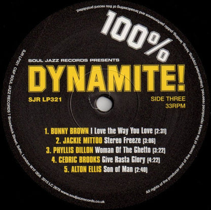 100% Dynamite! (2xVINYL) |   Retro Vinyl Club