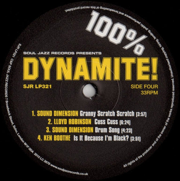 100% Dynamite! (2xVINYL) |   Retro Vinyl Club