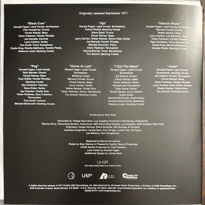 Aja *ANALOGUE PRODUCTIONS* |   Retro Vinyl Club