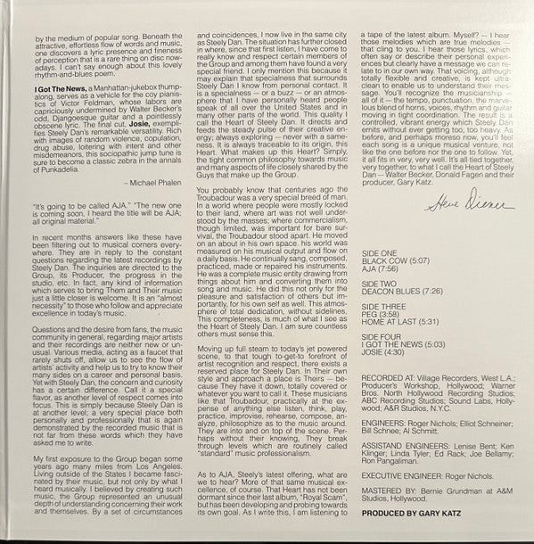 Aja *ANALOGUE PRODUCTIONS* |   Retro Vinyl Club