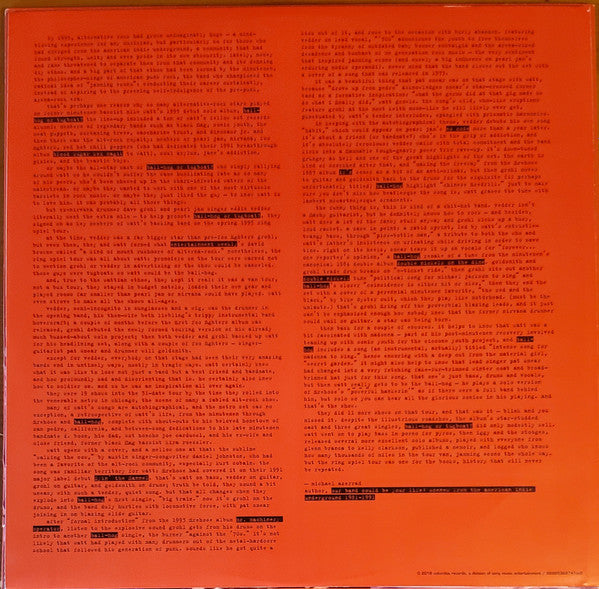 "Ring Spiel" Tour '95 (COLOR 2xVINYL) |   Retro Vinyl Club