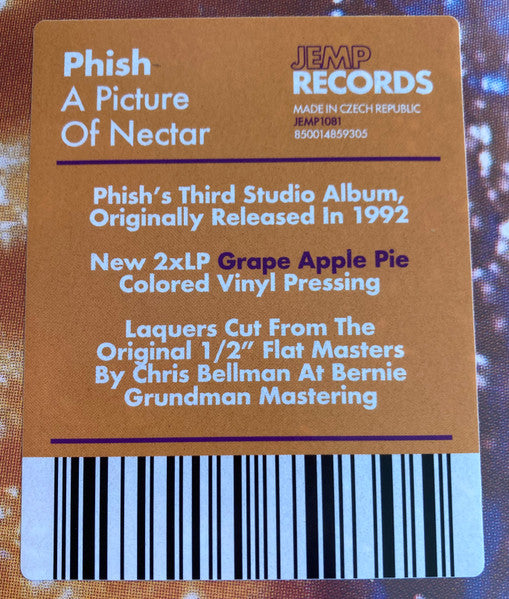 A Picture Of Nectar (B&M EXCLUSIVE: GRAPE APPLE PIE VINYL) |   Retro Vinyl Club