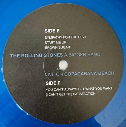 A Bigger Bang - Live On Copacabana Beach (3xCOLOR VINYL) |   Retro Vinyl Club