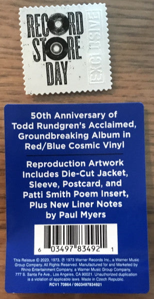 A Wizard, A True Star (2023 RSD COLOR VINYL) |   Retro Vinyl Club