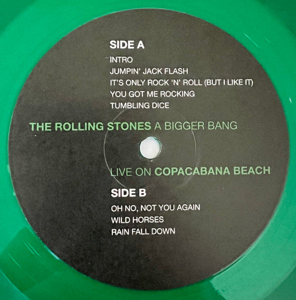 A Bigger Bang - Live On Copacabana Beach (3xCOLOR VINYL) |   Retro Vinyl Club