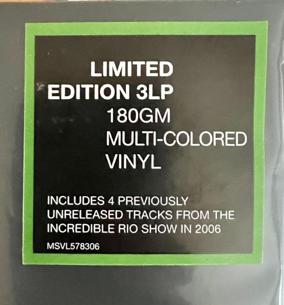 A Bigger Bang - Live On Copacabana Beach (3xCOLOR VINYL) |   Retro Vinyl Club