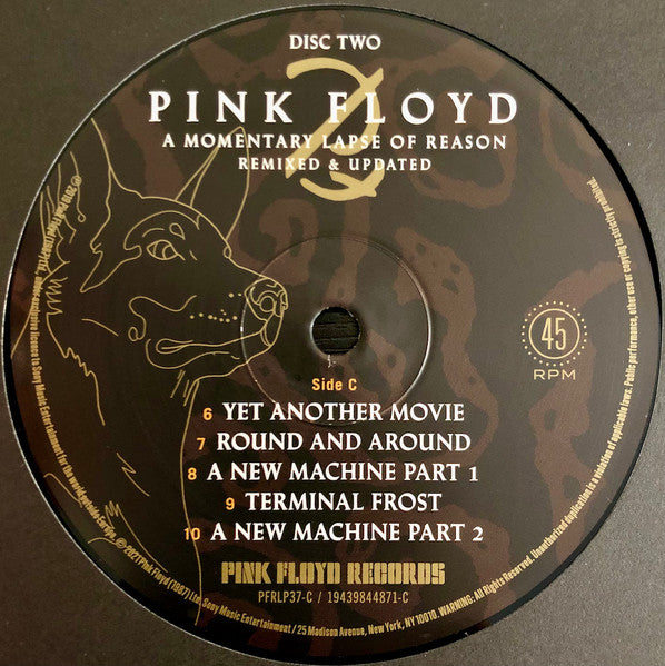 A Momentary Lapse Of Reason (Remixed & Updated) *LIGHT CREASE* (2xVINYL) |  Excellent+ (EX+) Retro Vinyl Club