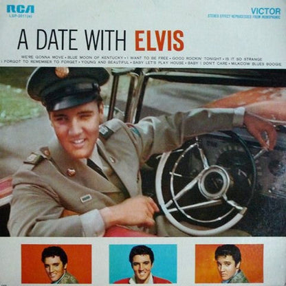 A Date With Elvis *1977/BLACK LABEL* |  Near Mint (NM) Retro Vinyl Club