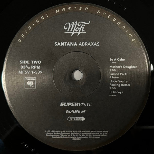 Abraxas (MFSL VINYL) |   Retro Vinyl Club