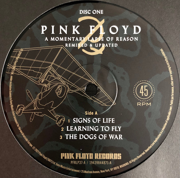 A Momentary Lapse Of Reason (Remixed & Updated) *LIGHT CREASE* (2xVINYL) |  Excellent+ (EX+) Retro Vinyl Club