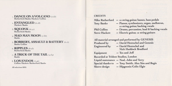 A Trick Of The Tail (CD) | Excellent+ (EX+) Near Mint- (NM-) Retro Vinyl Club