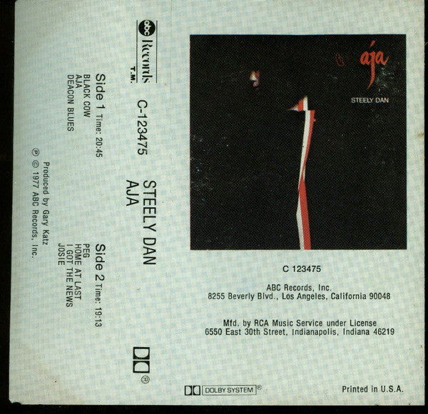 Aja (CASSETTE) | Excellent (EX) Excellent (EX) Retro Vinyl Club