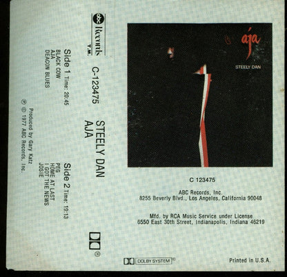 Aja (CASSETTE) | Excellent (EX) Excellent (EX) Retro Vinyl Club