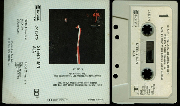 Aja (CASSETTE) | Excellent (EX) Excellent (EX) Retro Vinyl Club