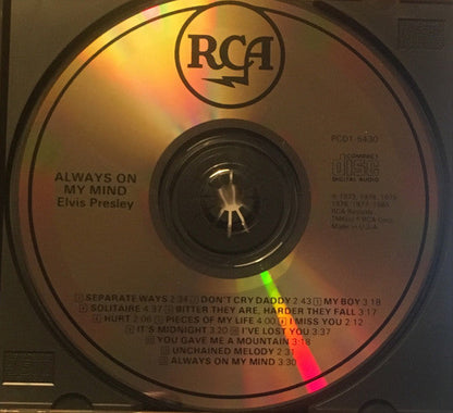 Always On My Mind (CD) | Near Mint- (NM-) Retro Vinyl Club