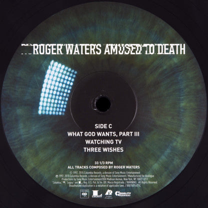 Amused To Death (2xVINYL) | Retro Vinyl Club