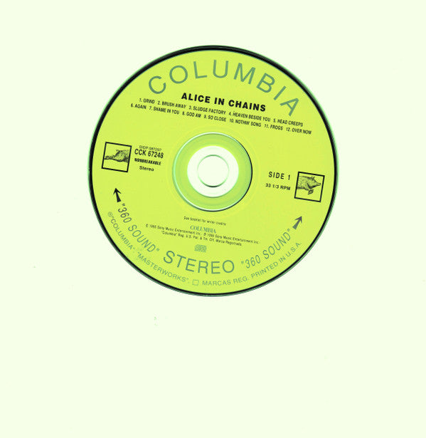 Alice In Chains | Near Mint (NM) Near Mint (NM) Retro Vinyl Club