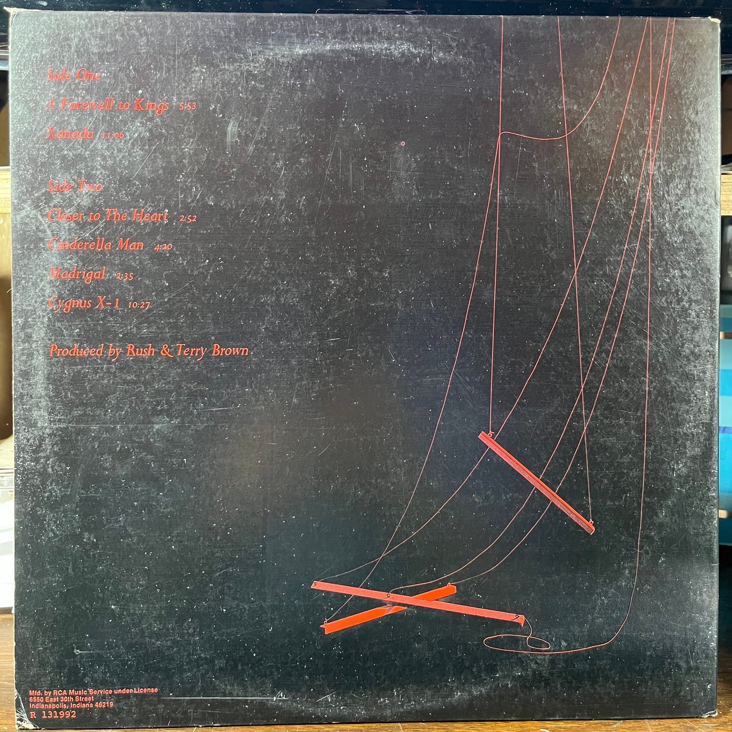 A Farewell To Kings (VINYL) | Near Mint (NM or M-) Excellent (EX) Retro Vinyl Club