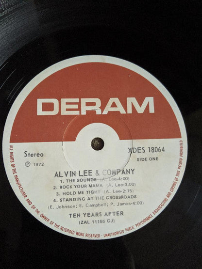 Alvin Lee & Company *CJ - JACKSONVILLE* | Near Mint (NM) Excellent (EX) Retro Vinyl Club