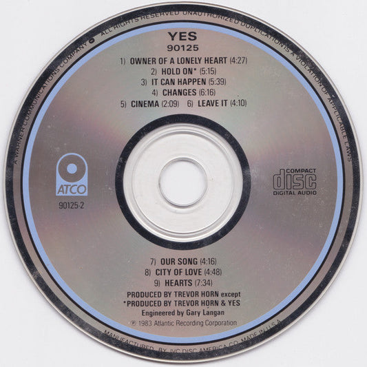 90125 | Near Mint (NM) Near Mint (NM) Retro Vinyl Club