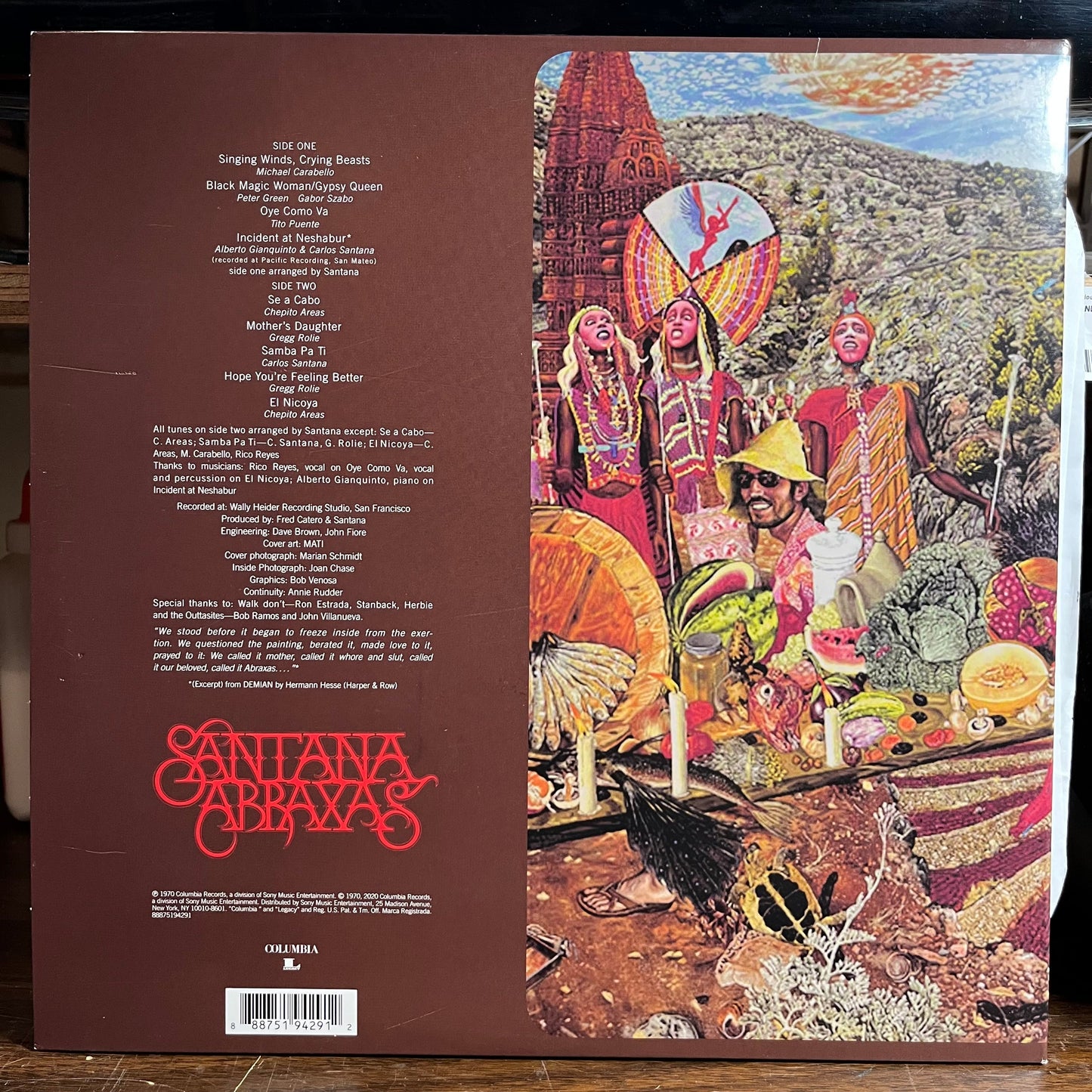 Abraxas (VINYL) | Near Mint (NM) Near Mint (NM) Retro Vinyl Club