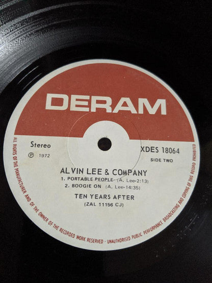 Alvin Lee & Company *CJ - JACKSONVILLE* | Near Mint (NM) Excellent (EX) Retro Vinyl Club