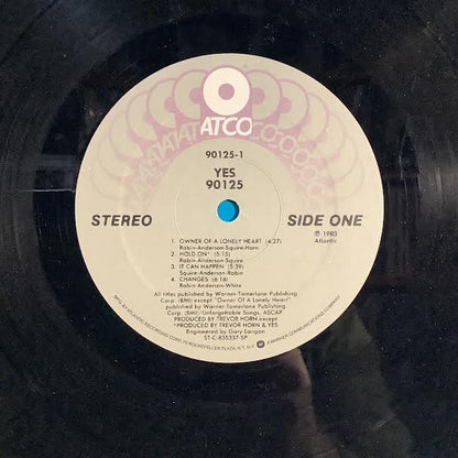 90125 (SPECIALTY - VINYL) | Very Good Plus (VG+) Excellent (EX) Retro Vinyl Club