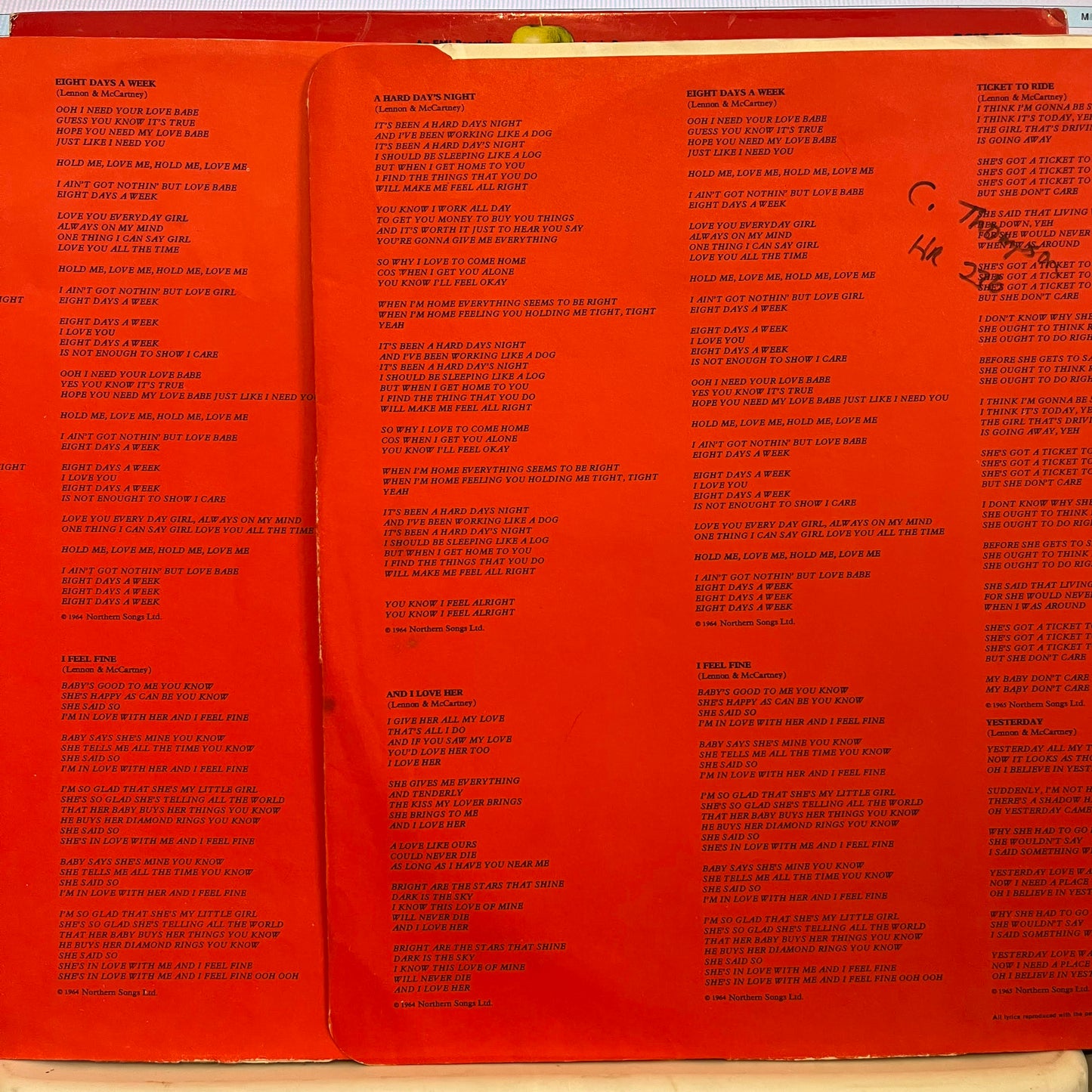 1962-1966 *UK/RED* | Very Good (VG) Excellent (EX) Retro Vinyl Club