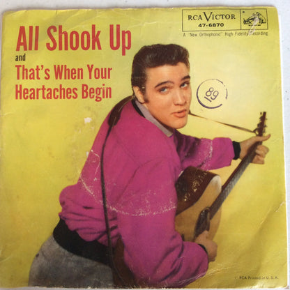 All Shook Up (7" VINYL) | Very Good (VG) Very Good (VG) Retro Vinyl Club